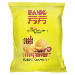 Kartupeļu čipsi Fangfang Sichuan Spicy 116g