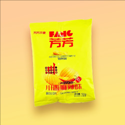 Kartupeļu čipsi Fangfang Sichuan Spicy 116g