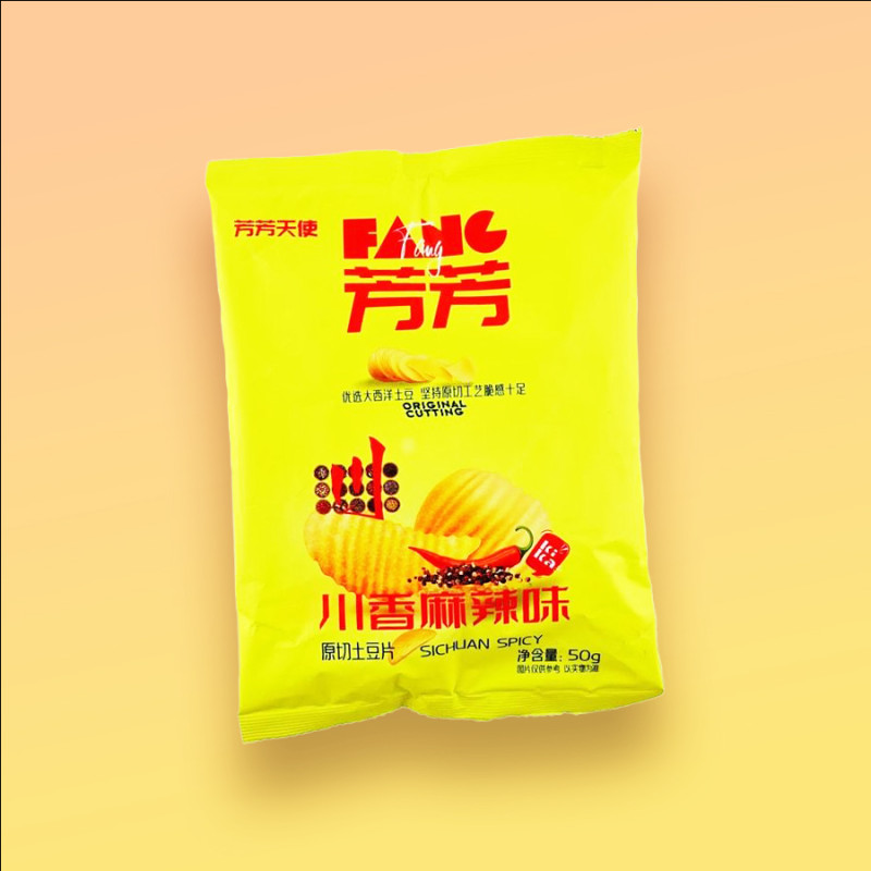 Chips||Potato chips Fangfang Sichuan Spicy 116g