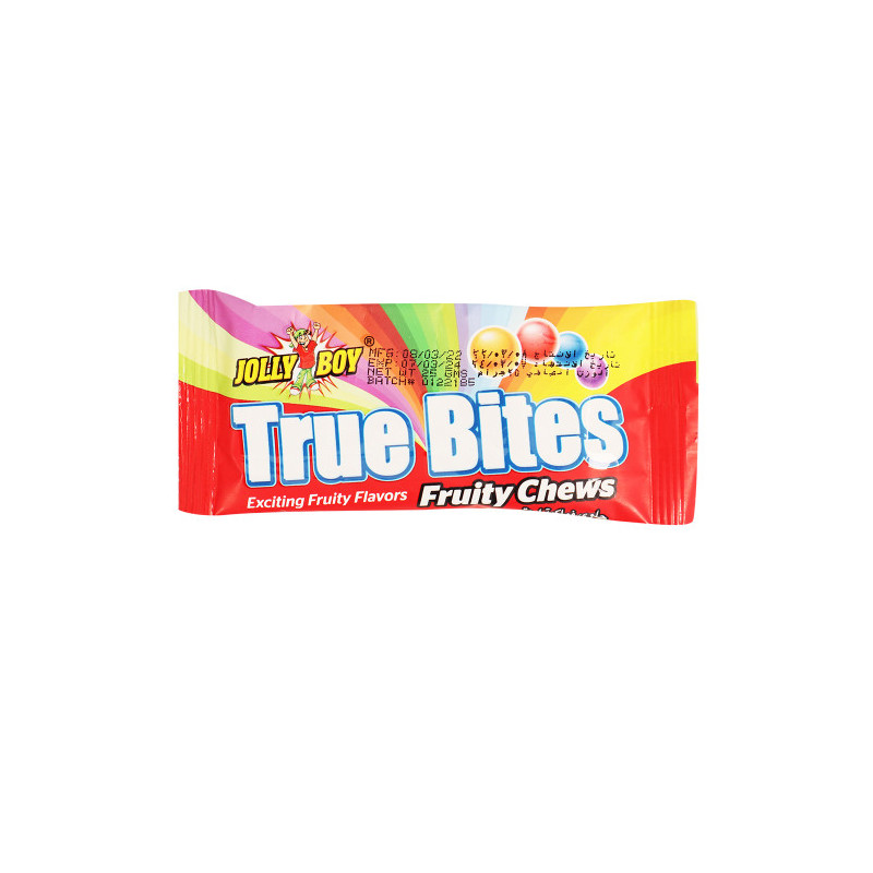 Конфеты Jolly Boy True Bites фруктовые 20г