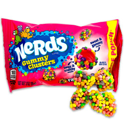 Конфеты Nerds Clusters Rainbow 85г