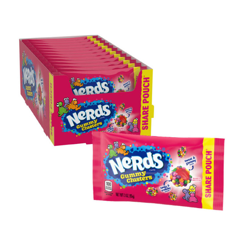 Конфеты Nerds Clusters Rainbow 85г