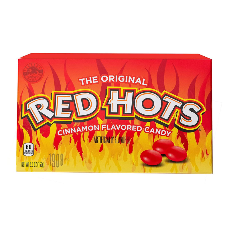 Konfektes Red Hots ar kanēli 156g