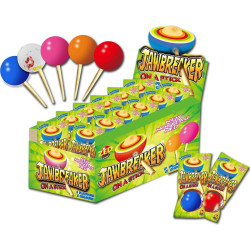 Candies||Lollipop Zed Jawbreaker on a Stick Tattoo 50g