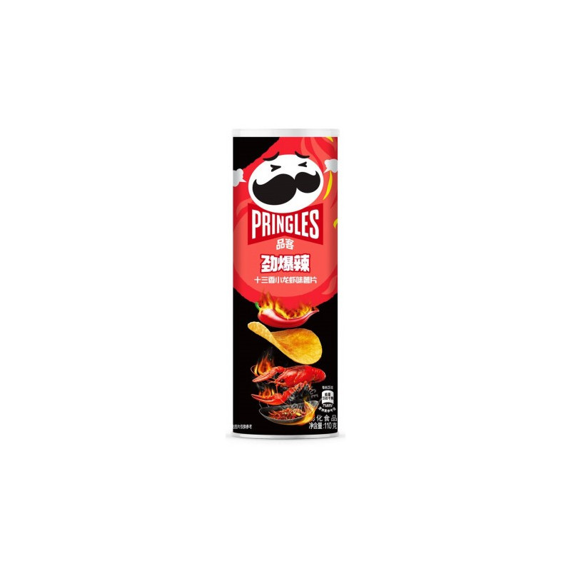 Chips||Pringles hot crayfish 110g