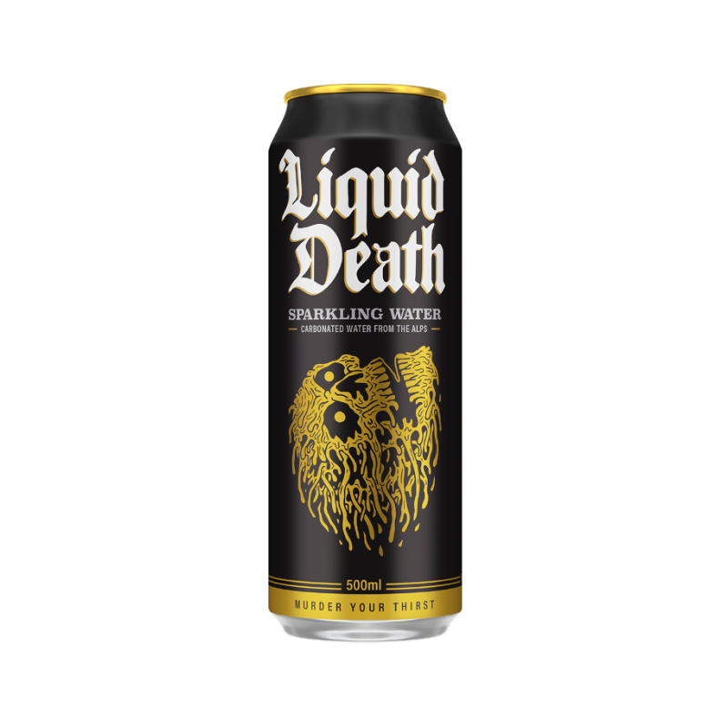 Sparkling water Liquid Death 500ml