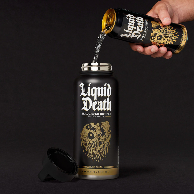 Drinks||Liquid Death carbonated water 500ml