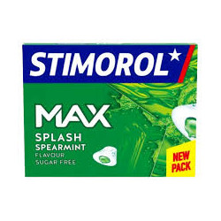 Chewing gum and lozenges||Stimorol Max Splash mint 19.8g