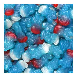 Sveramās Želejkonfektes Haribo Smurfs 1kg