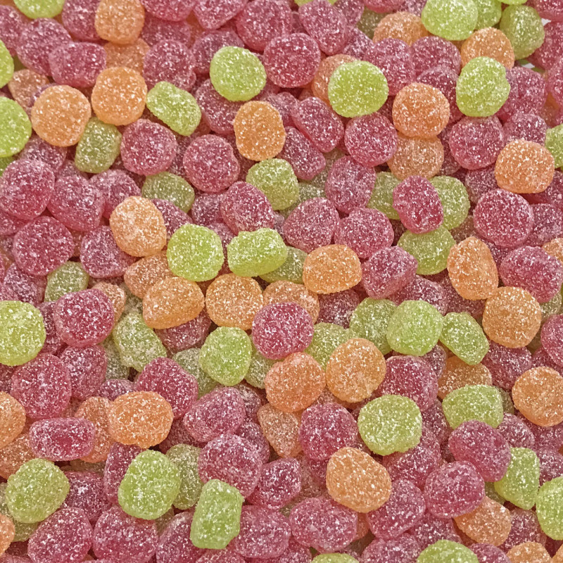 Goods to be weighed||Jelly candies by weight Mattijs sour dots 1kg