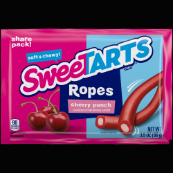 Candies||Candies Sweetarts Chewy Ropes Cherry