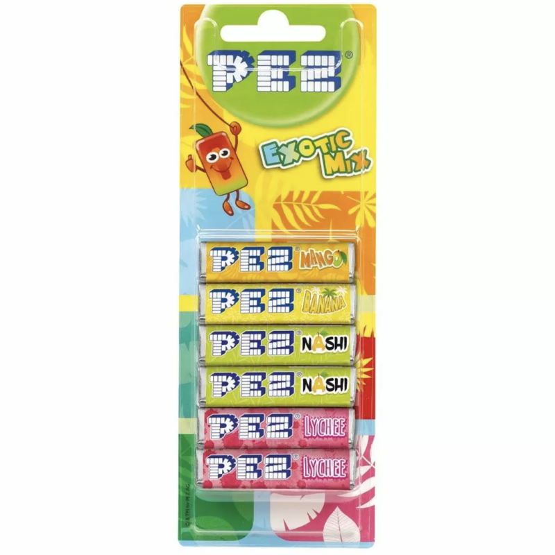 Пастилки PEZ Sour 8 х 8,5г