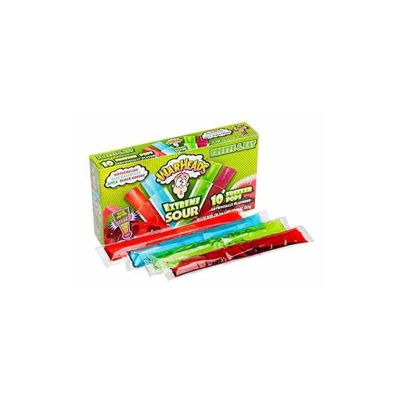 Sasaldējama sula Warheads Extreme sour 10 gab 283,5g