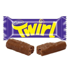 Candy bars||Cadbury Twirl chocolate bar 21.5g