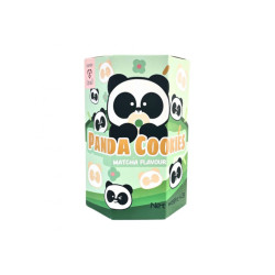 Cookies||Tokimeki Panda biscuit with matcha flavor 40g