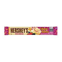 Candy bars||Hershey's wafers chocolate tubes white chocolate with berries 25g