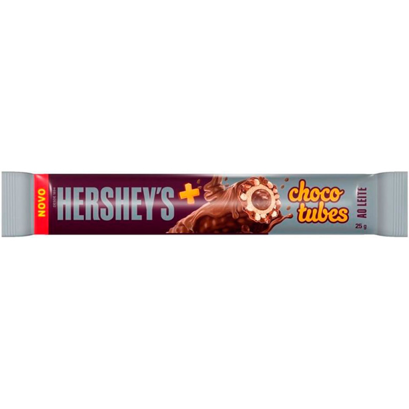 Вафли Hershey's шоколадные трубочки шоколадные 25г