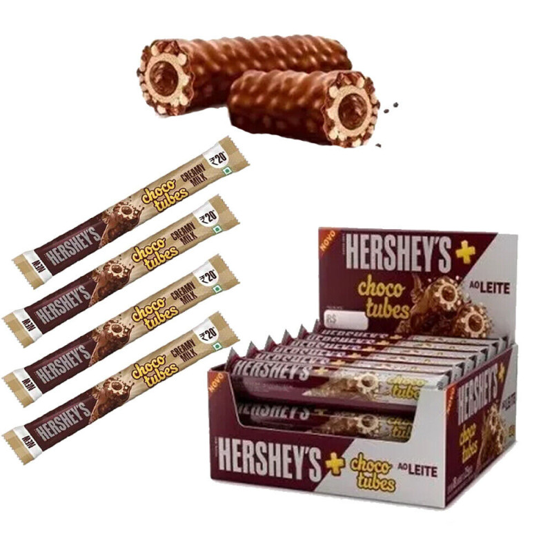 Вафли Hershey's шоколадные трубочки шоколадные 25г