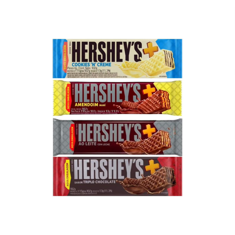 Vafeles Hershey's ar zemesriekstu g. 102g