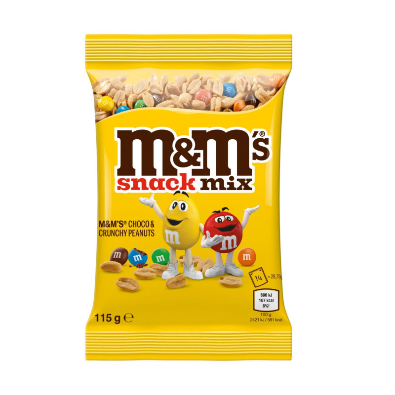 Арахисовый перекус M&M's 115г