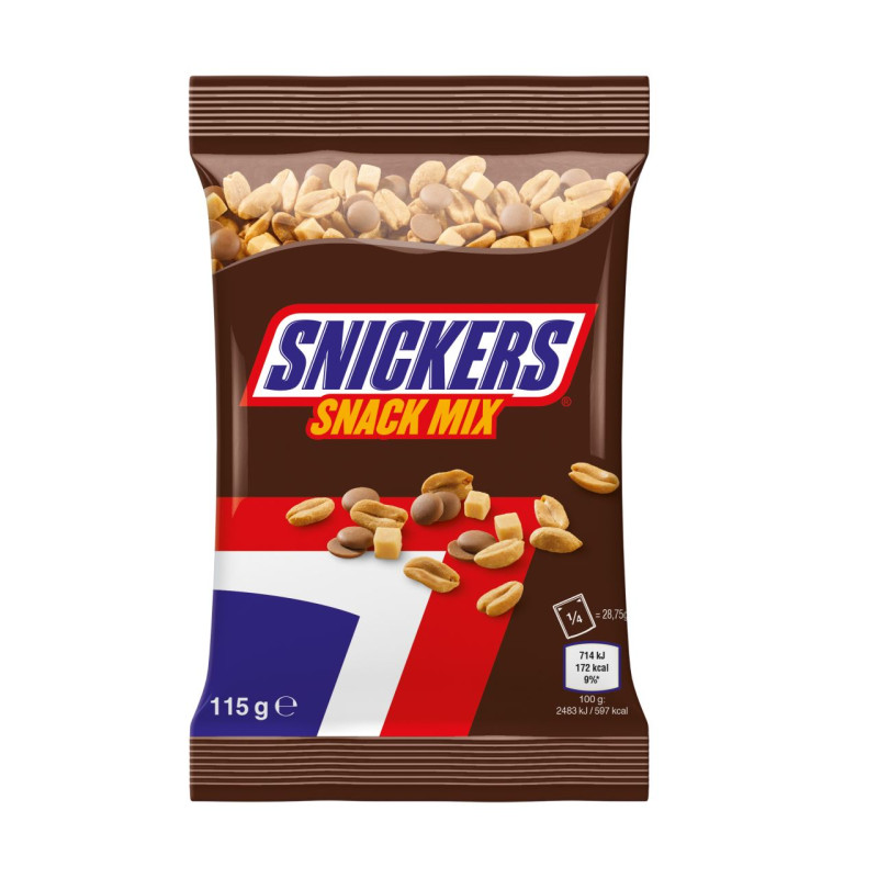 Zemesriekstu uzkoda SNICKERS 115g