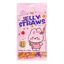 Jelly candies||Jelly tubes with fruit flavor Sweetmellow 200g