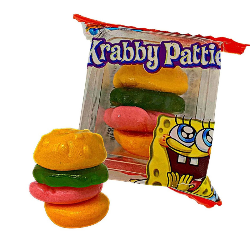 Želejkonfektes Krabby Patties 72g