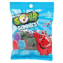 Конфеты желейные SOUR Kool-Aid Gummies 114г