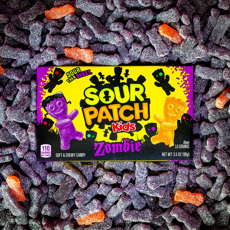 Конфеты желейные Sour Patch Kids Zombie 99г