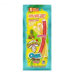 Конфеты желейные Warheads Ooze Tropical Ropes 70гр.