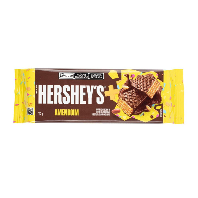 Vafeles Hershey's ar zemesriekstu g. 102g