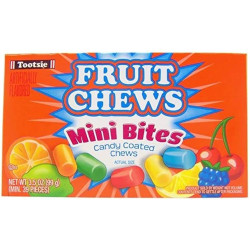 Želejkonfektes Fruit Chews mini bites 99gr.