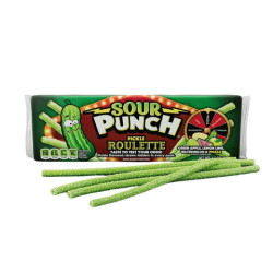 Želejkonfektes Sour Punch Pickle Roulette 128g