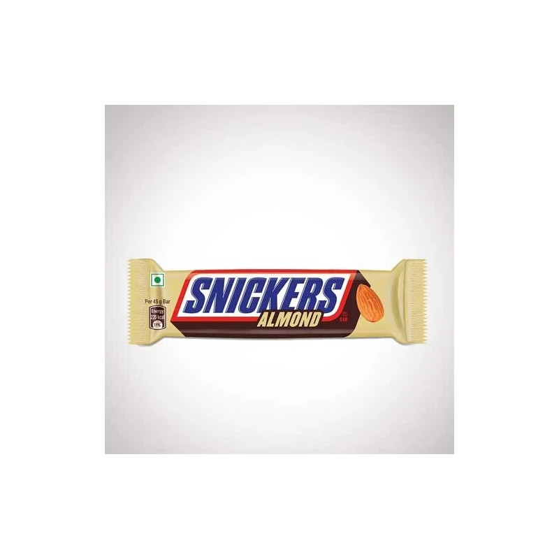 Šok. batoniņš Snickers Almond 45g