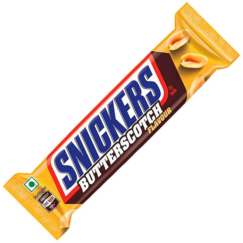 Шоколадный батончик Snickers Butterscotch 40г