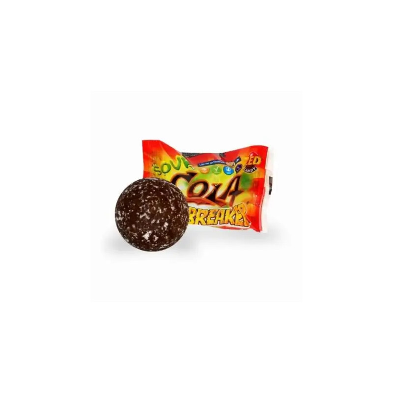 Chewing gum and lozenges|Zed|Lollipop Zed Jawbreakers Cola 13g