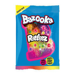 Home|BAZOOKA|Bazooka Rattlerz Fruity 120g