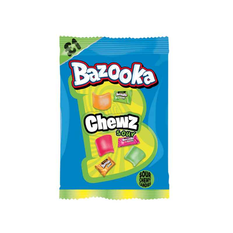 Konfektes Bazooka Chews Sour 120g