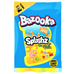 Home|BAZOOKA|Bazooka Splashz Tropical 120g