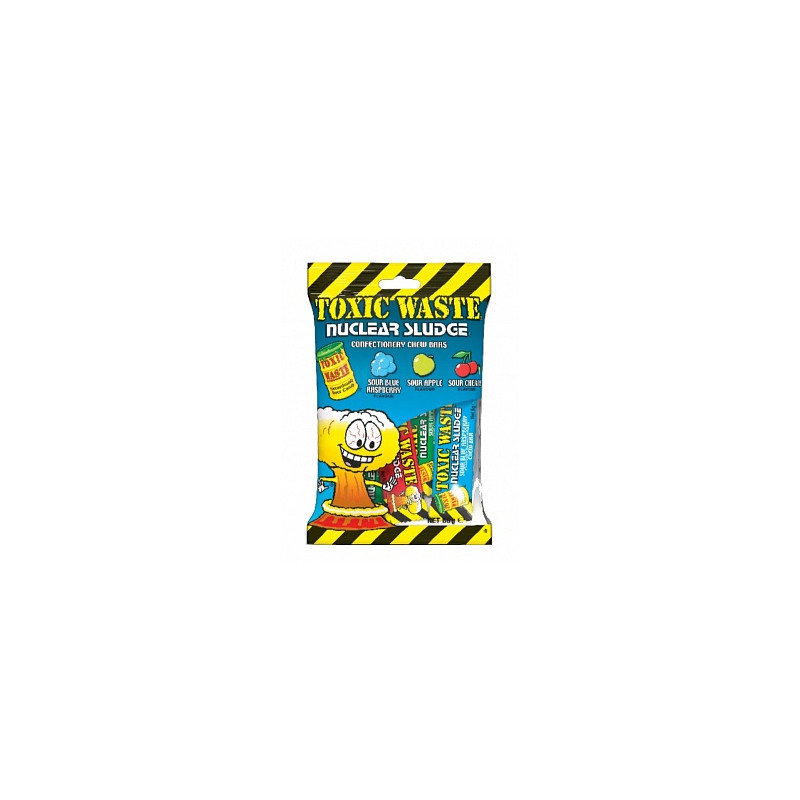 Конфеты Toxic Waste Mini Chew Bars 80г