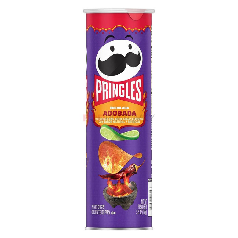 Kartupeļu čipši Pringles Adobada 158g