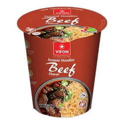 Noodles|Vifon|Ātri pag. nūdeles VIFON Cup liellopa g. 60g