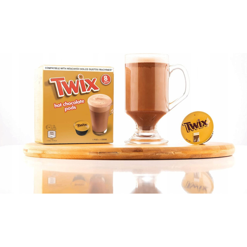 Home|Twix|Twix Hot Chocolate Pods 8x15g