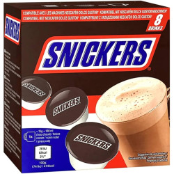 Home|SNICKERS|Snickers Hot Chocolate Pods 8x15g