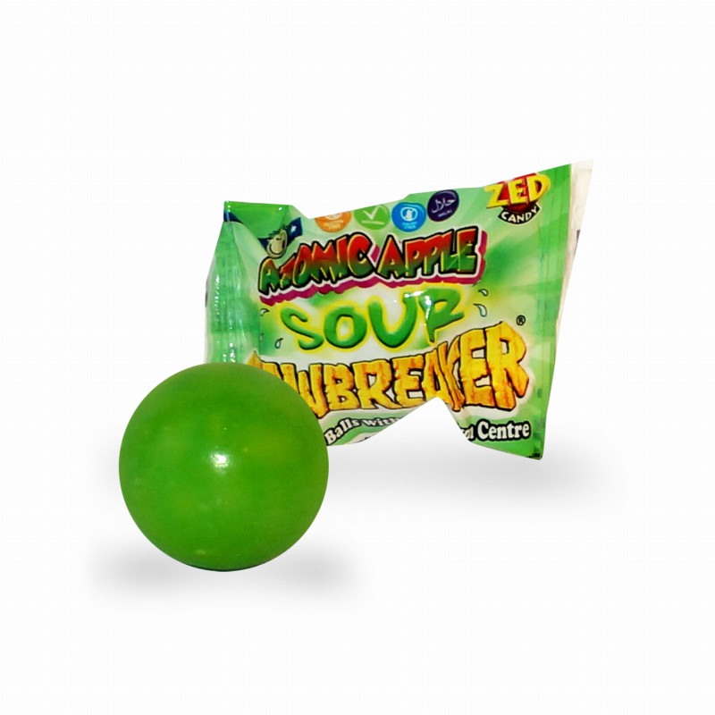 Ledene ar koš. gum. Zed Jawbreakers skābo ābolu 13g