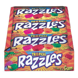 Home||Razzles Pounch Tropical 40g