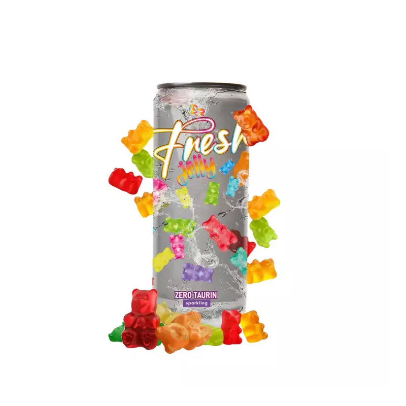 Dzēriens Fresh Jelly ar enerģijas dzēriena garšu 330ml