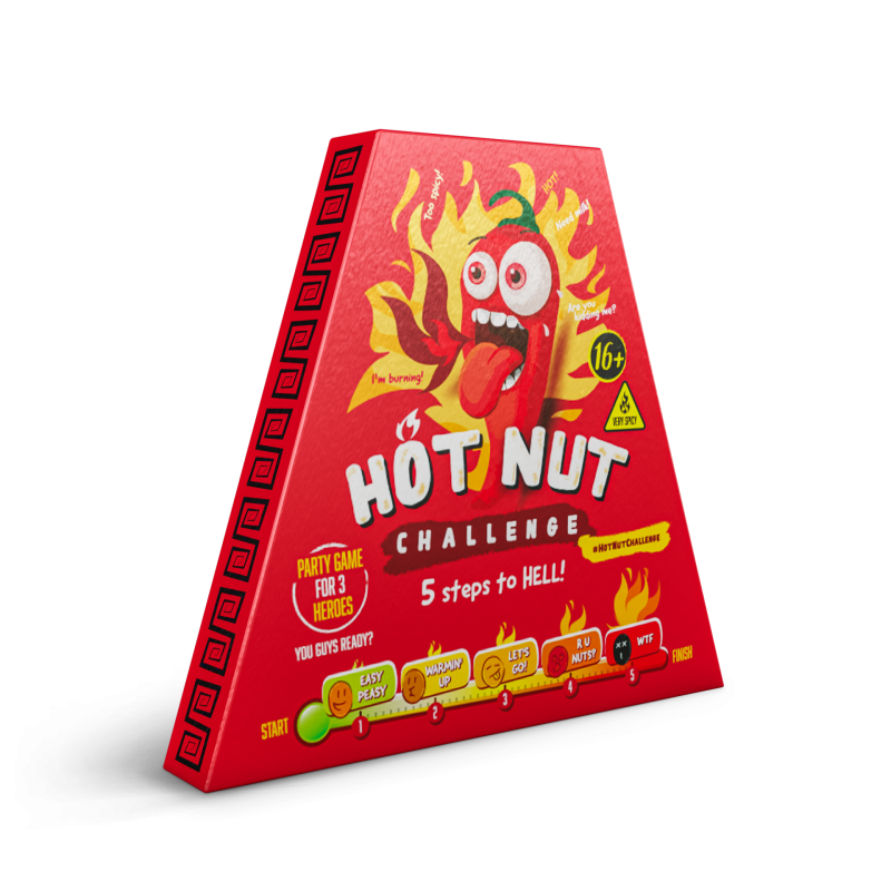 Uzkoda Hot Nut Challenge ar čili 24g