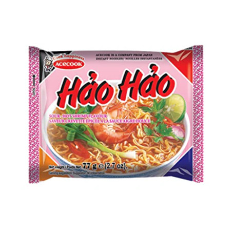 Ātri pag. nūdeles Acecook ar hot sour shrimp garšu 77g
