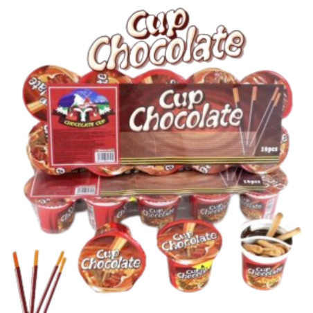 Cepumi Cup ar šokolādes ar mērci 12g